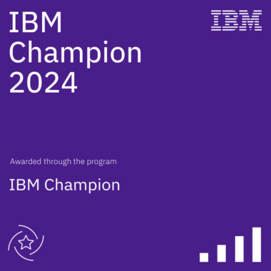 弊社社員が「IBM Champion 2024」に認定されました。